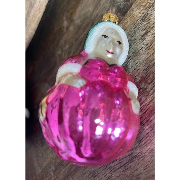 Vintage Enesco Calik’s Artsitry Polish glass ornaments set of 4 Christmas - Picture 12 of 12